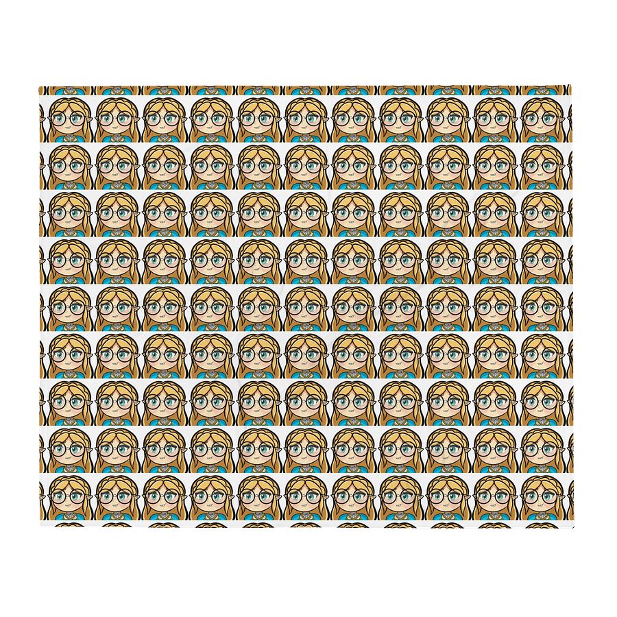 Nerd Pattern Throw Blanket product image (1)