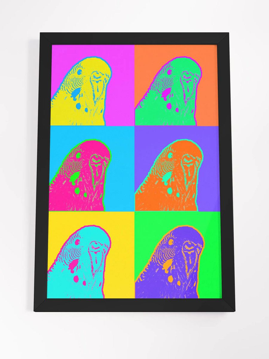 Atlas Bird Pop Framed Print product image (4)
