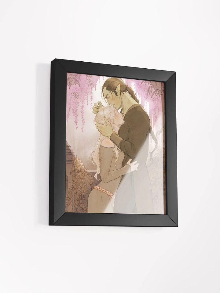 The Librarian and the Orc Framed Art Print, by E.K. Belsher product image (2)