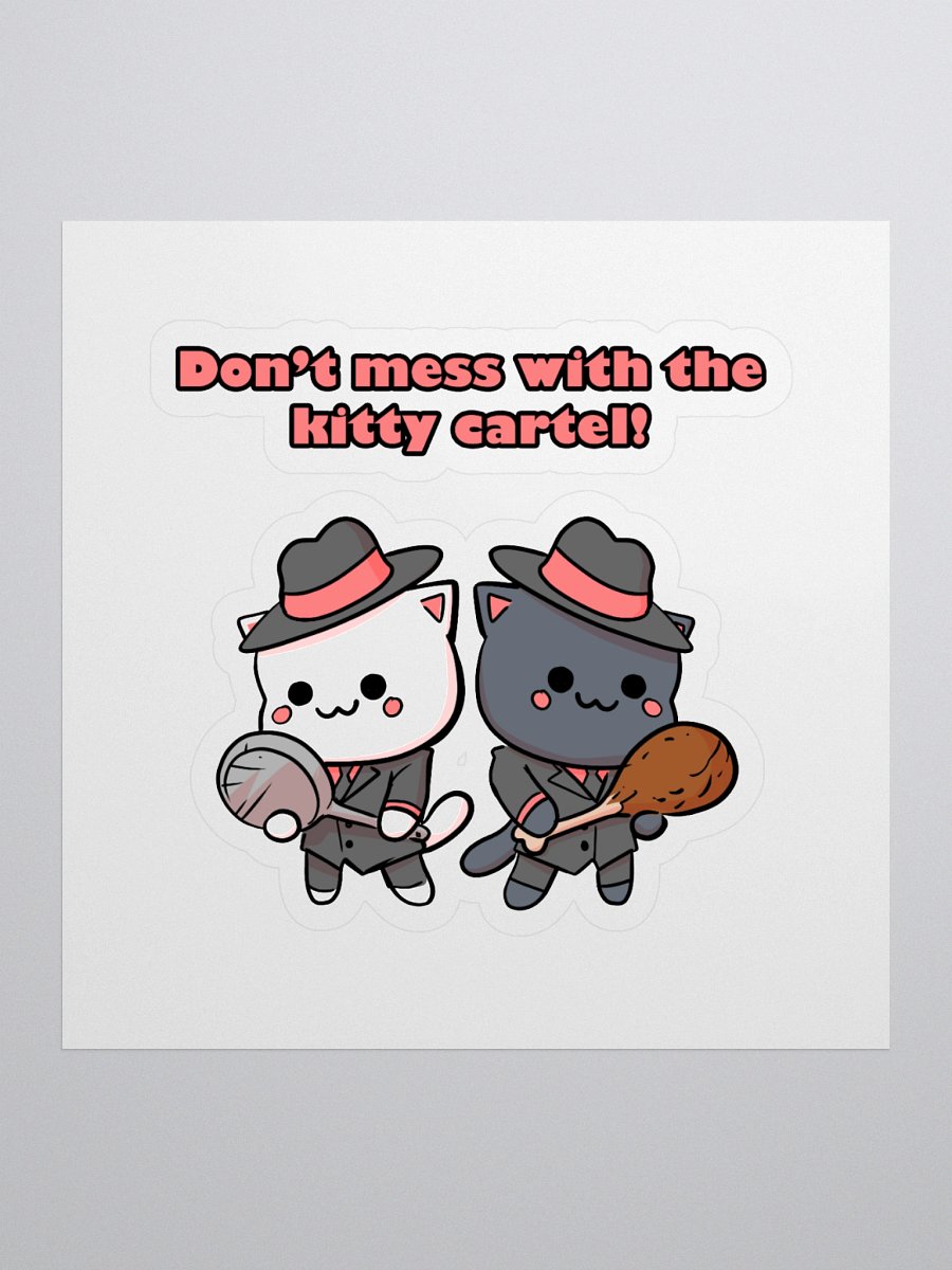 Kitty Cartel sticker product image (1)