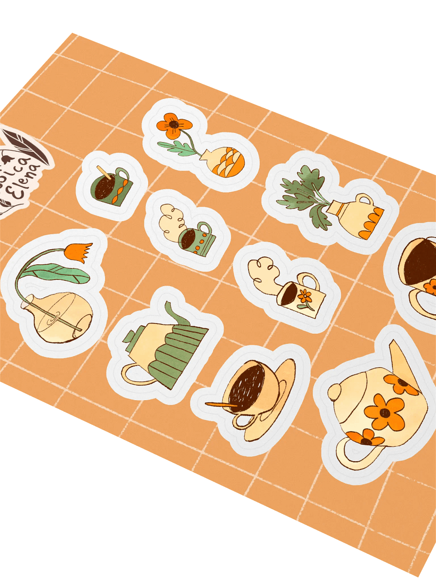 Tea Time Sticker Sheet product image (3)