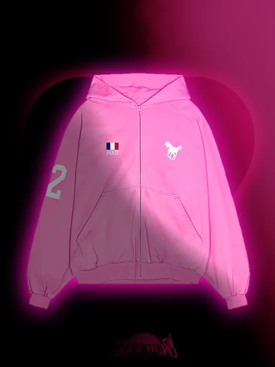 ❤️Balenciaga Pink Polo Zip-Up❤️ product image (1)