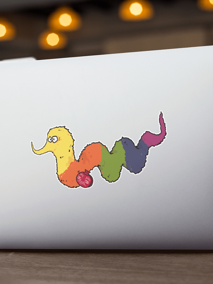 Inch Worm bubble free stickers product image (1)