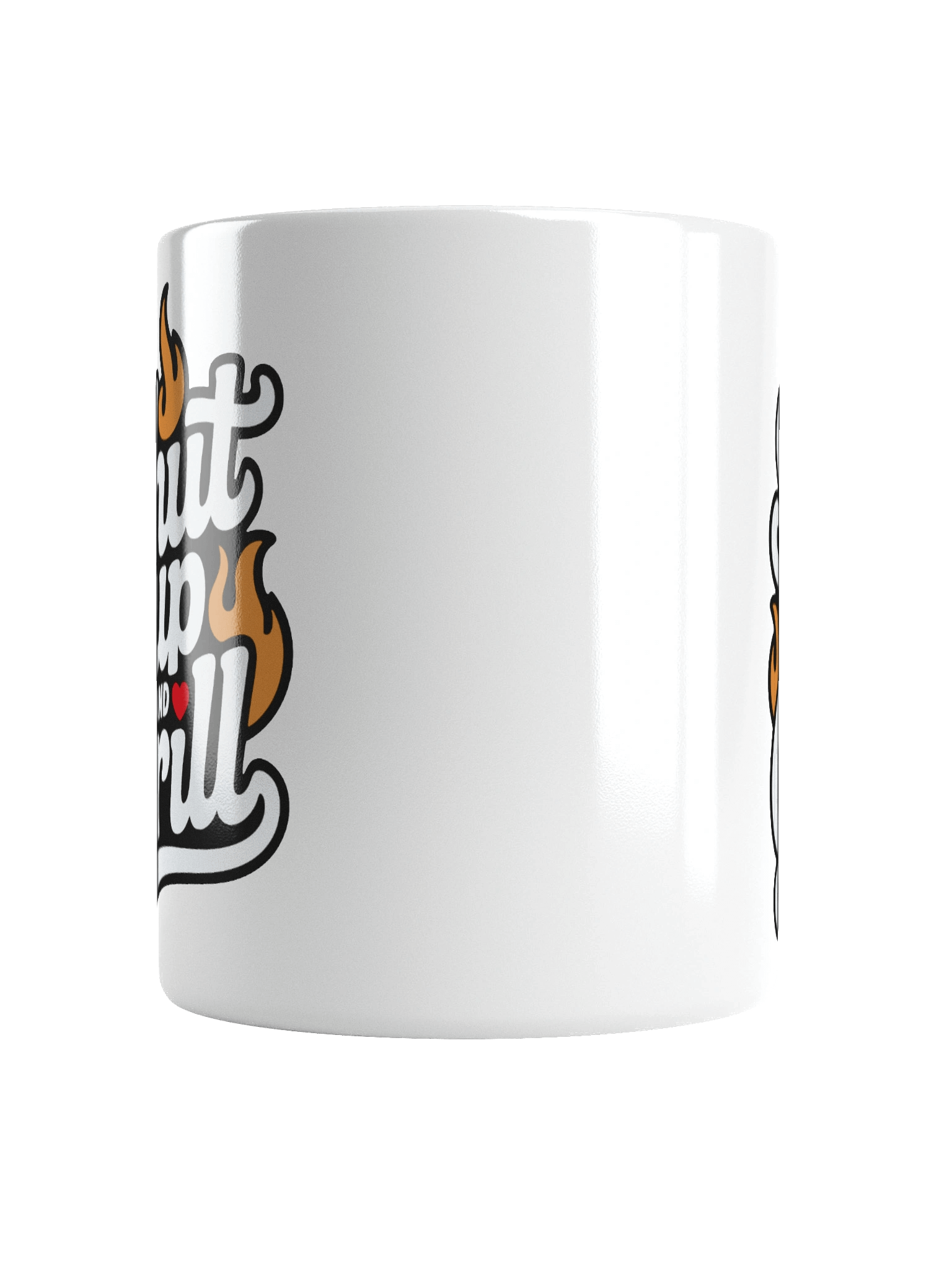 Shut Up and Grill White Ceramic Mug for Grillmaster product image (16)