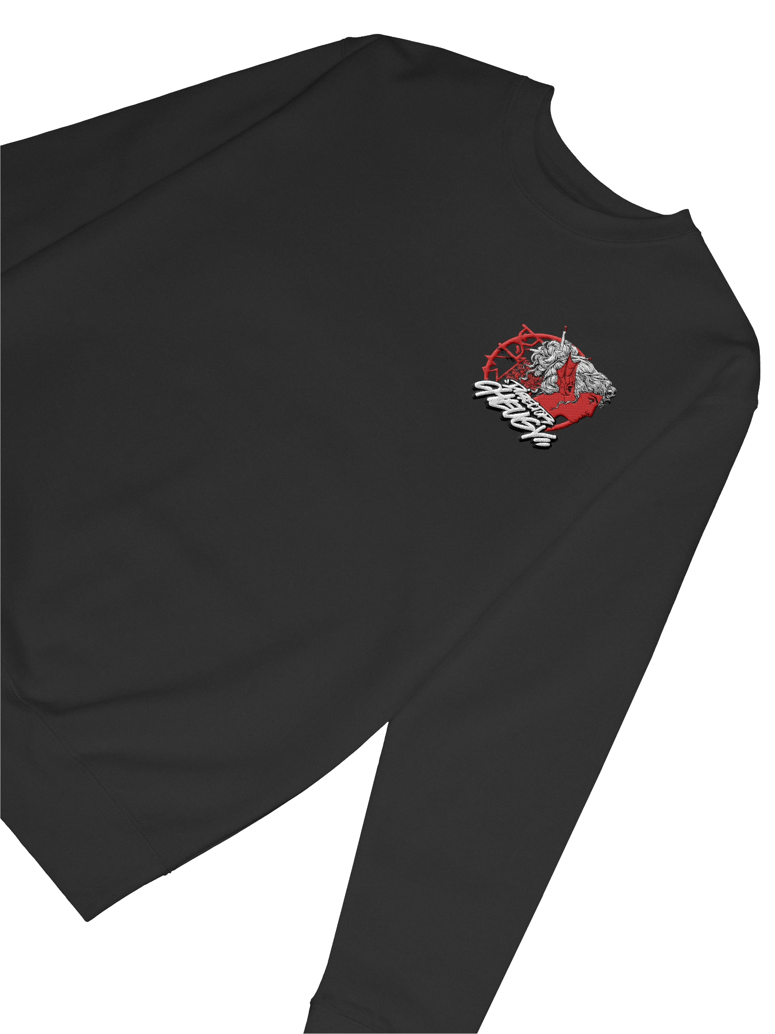 Bustin Crew Neck Sweatshirt (Red) product image (6)