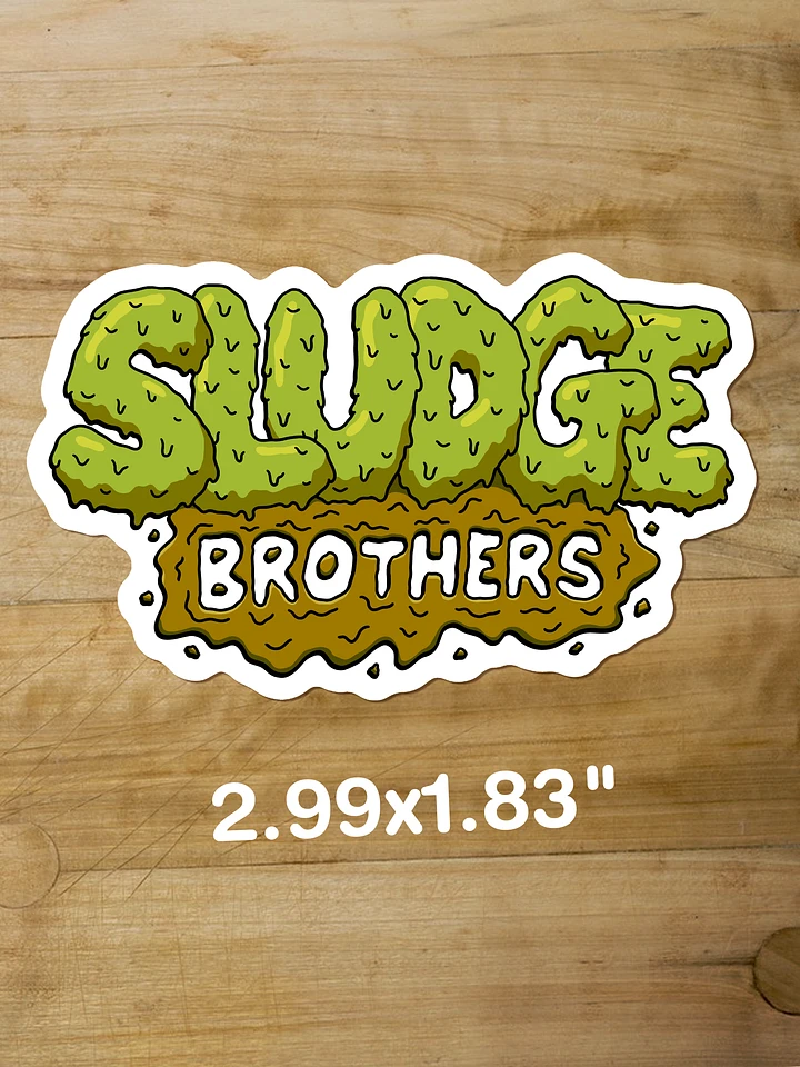 Sludge Brothers Logo Sticker product image (1)