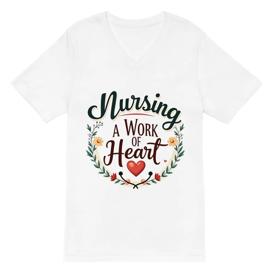 Heartfelt Nursing V-Neck Tee product image (2)