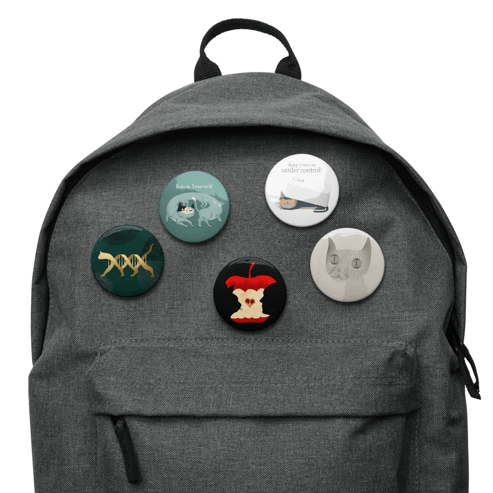 Pin Buttons Collection 4 (5 pcs) product image (2)