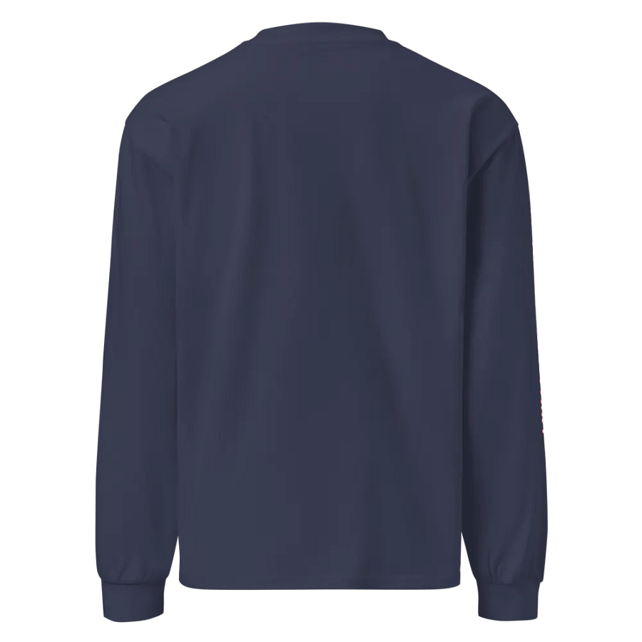 Express Male CCA "Stamped" Long Sleeve Tee - NAVY product image (3)