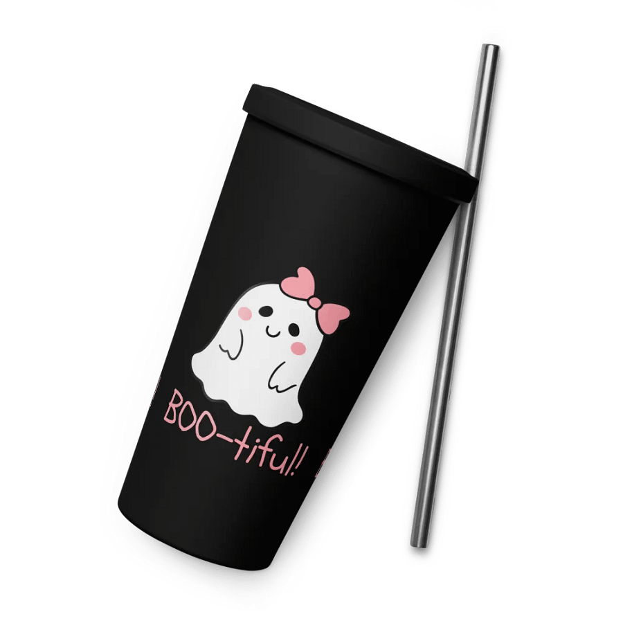 BOO-tiful Insulated Tumbler with Straw product image (6)
