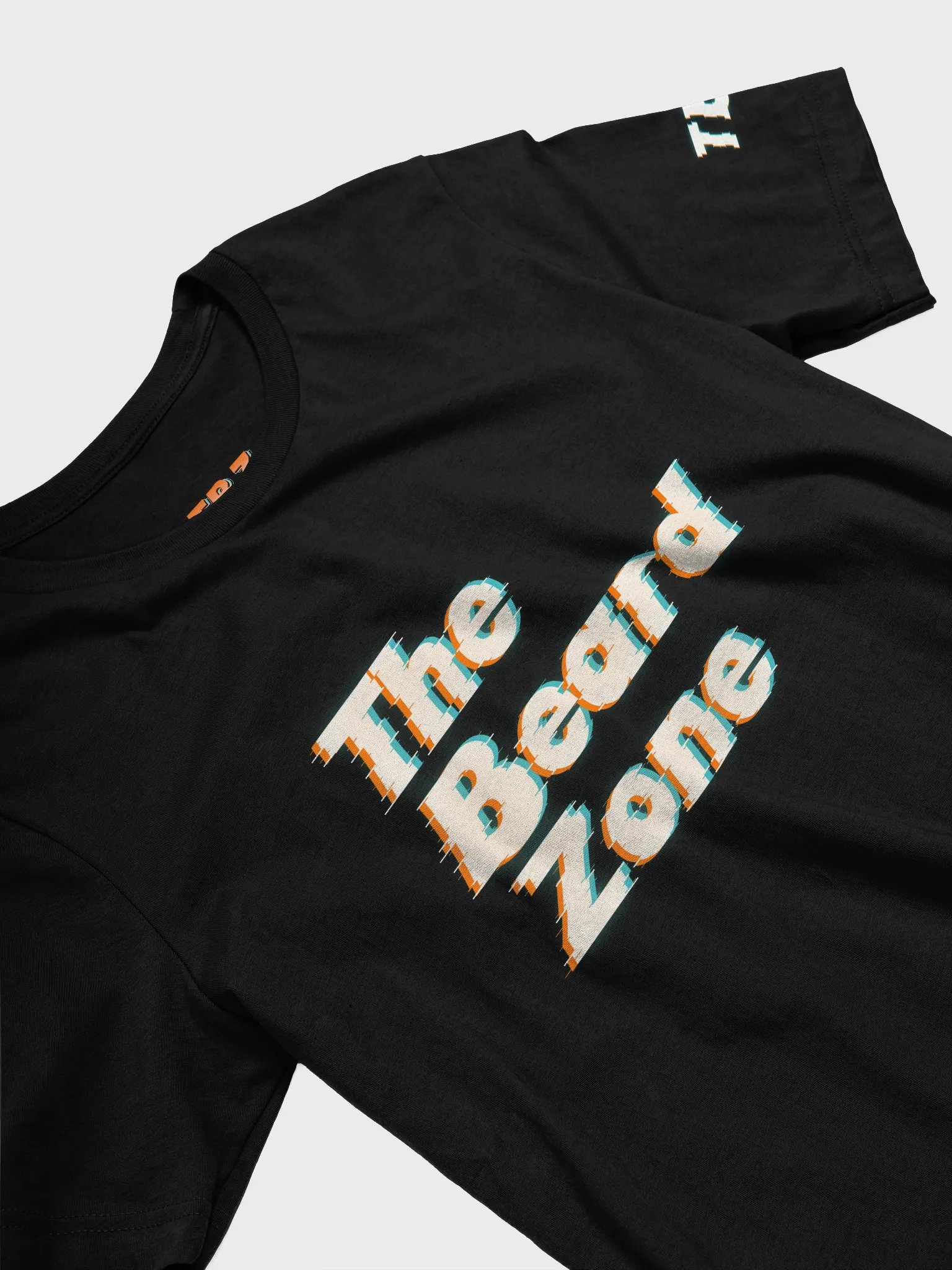 The Beard Zone Glitched T-Shirt product image (19)