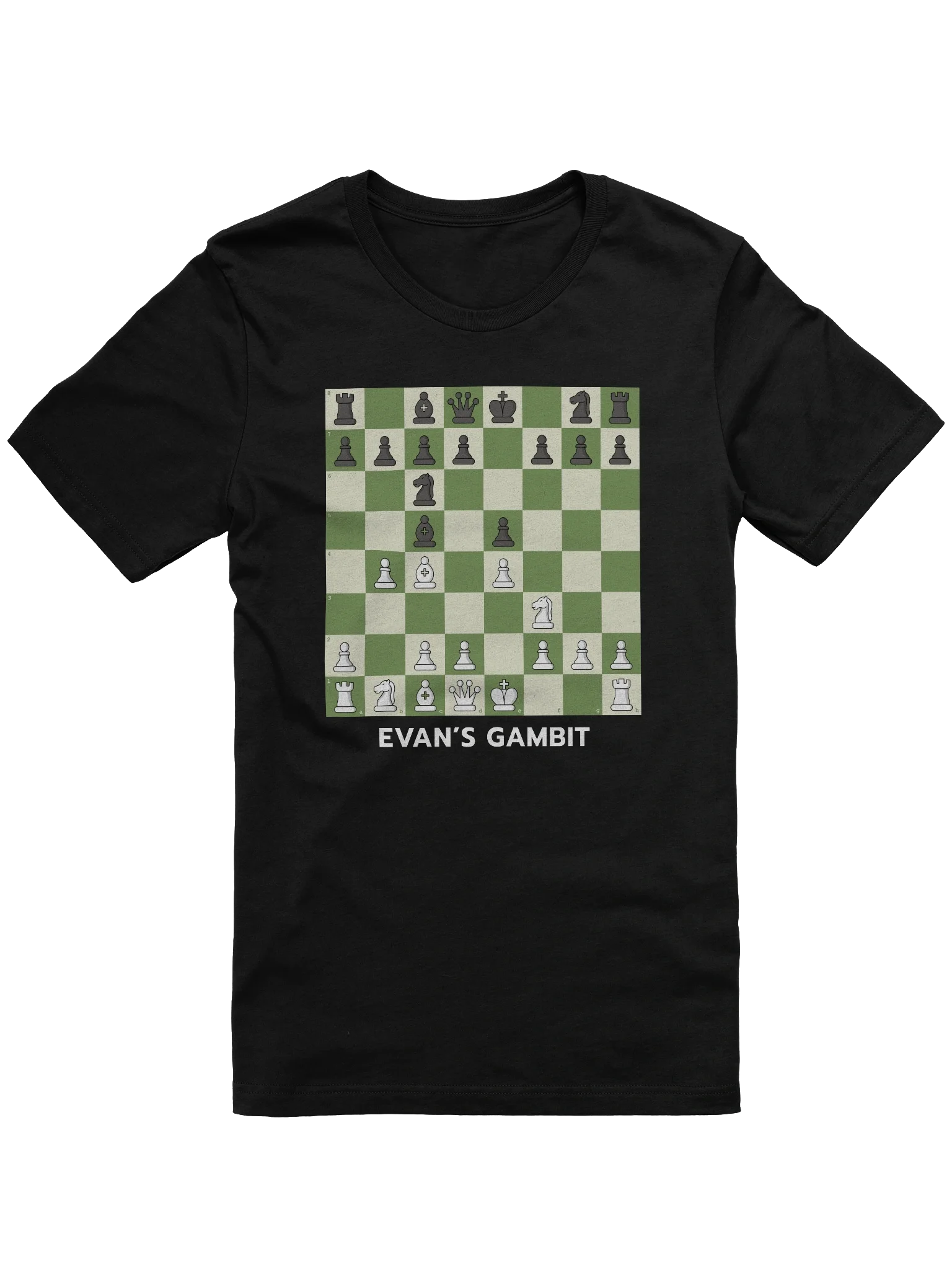 Evans Gambit T-shirt product image (1)
