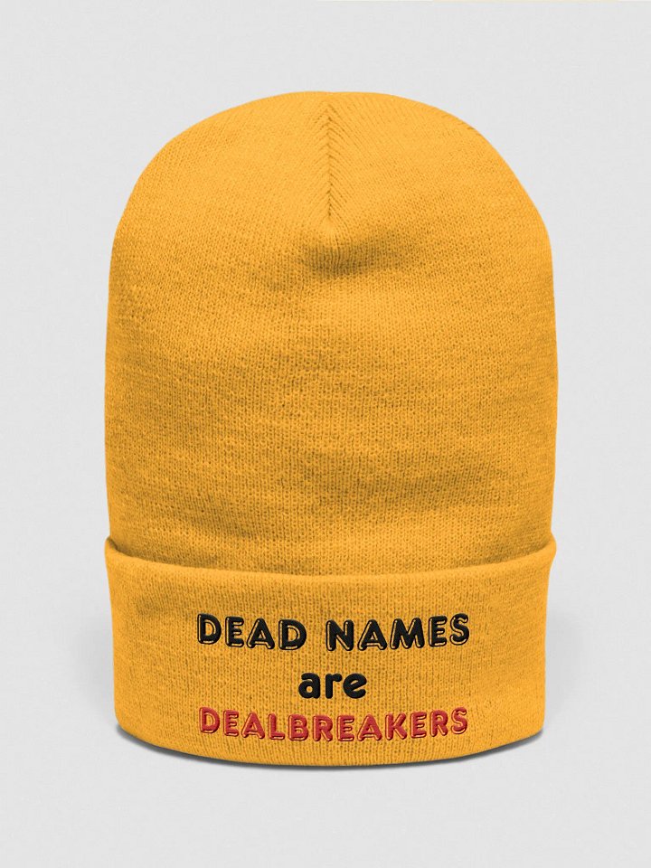 Beanie: Deadnames Are Dealbreakers product image (1)