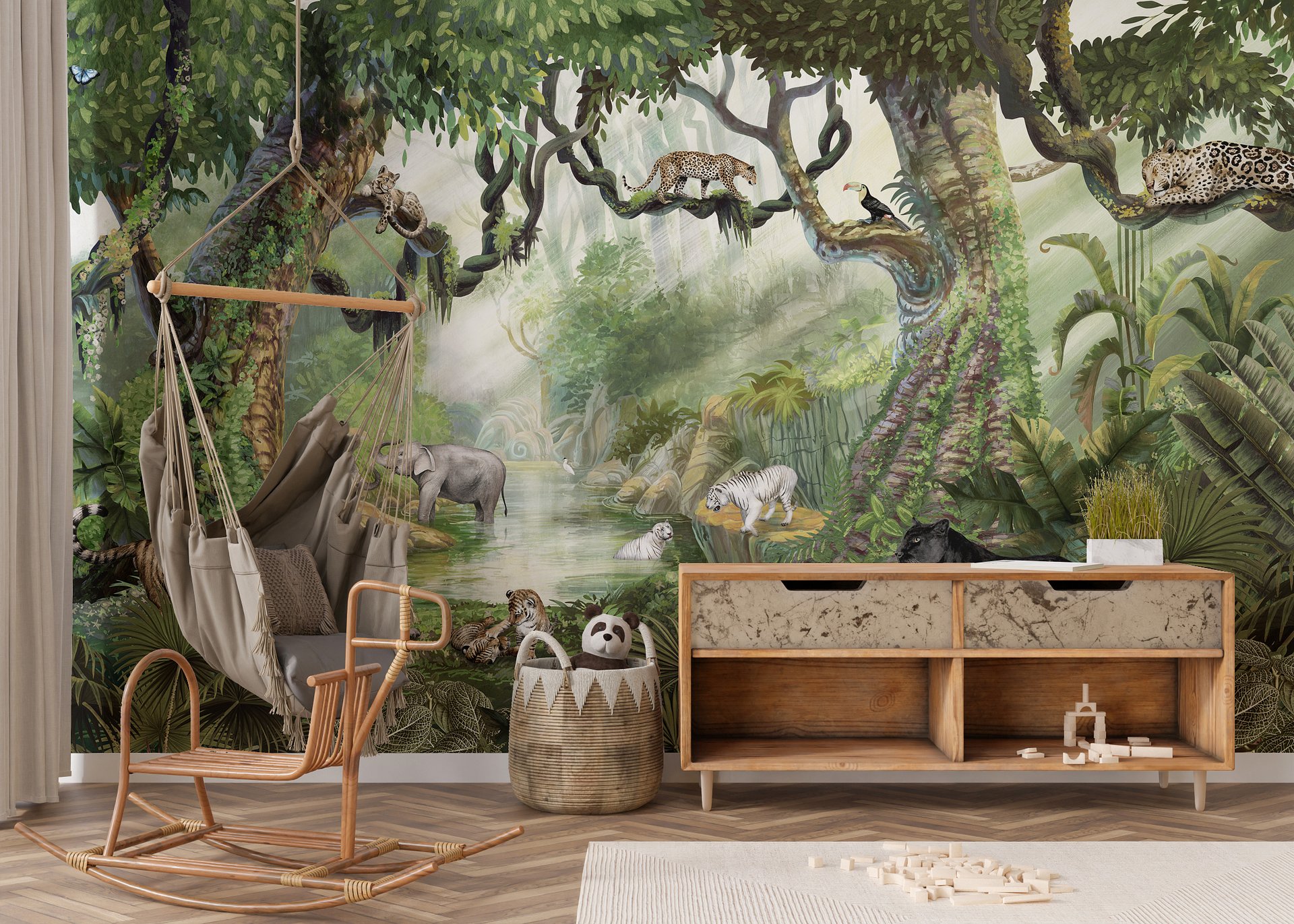 Jungle Cats Wallpaper product image (1)