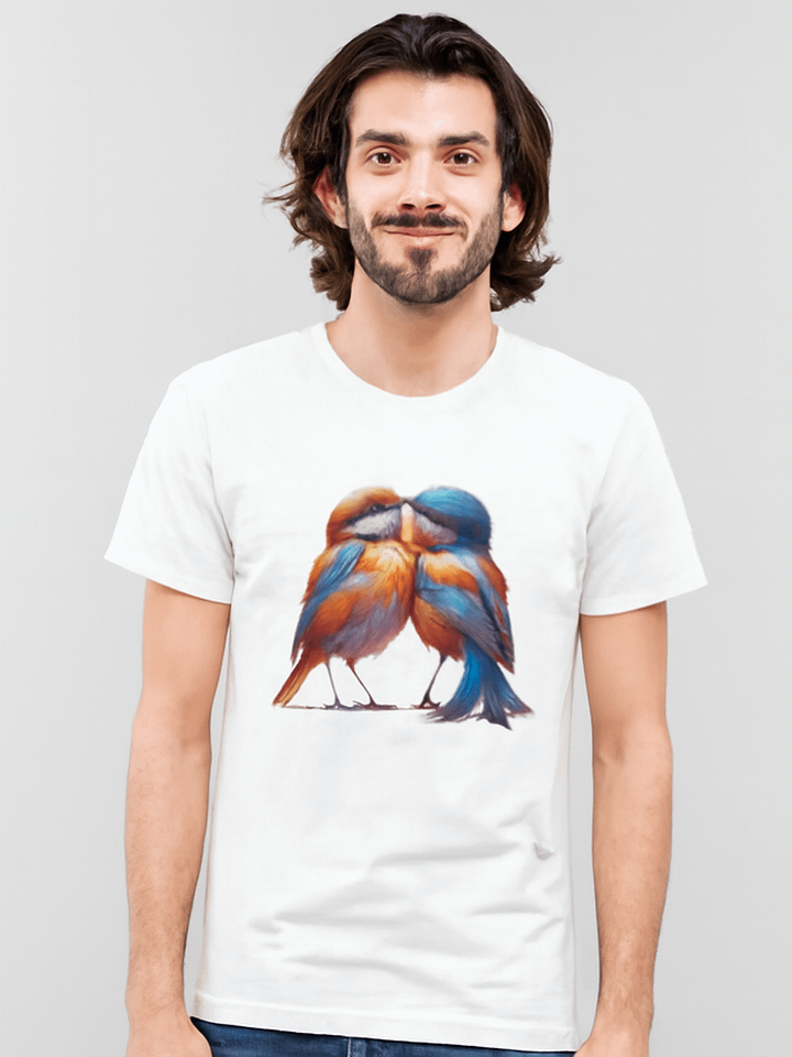 Vibrant Feathery Encounter T-shirt product image (1)