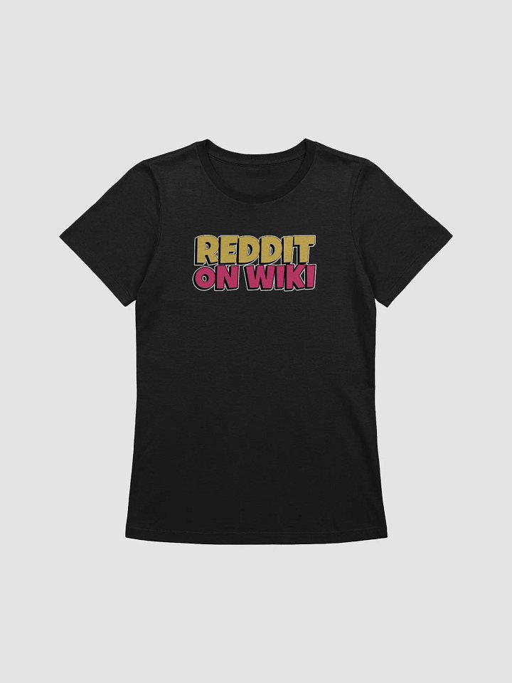 Reddit On Wiki Supersoft Relaxed-fit T-Shirt product image (1)