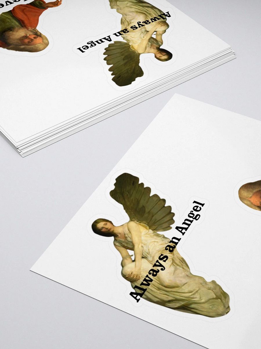 Always an Angel, Never a God Double Stickers product image (14)