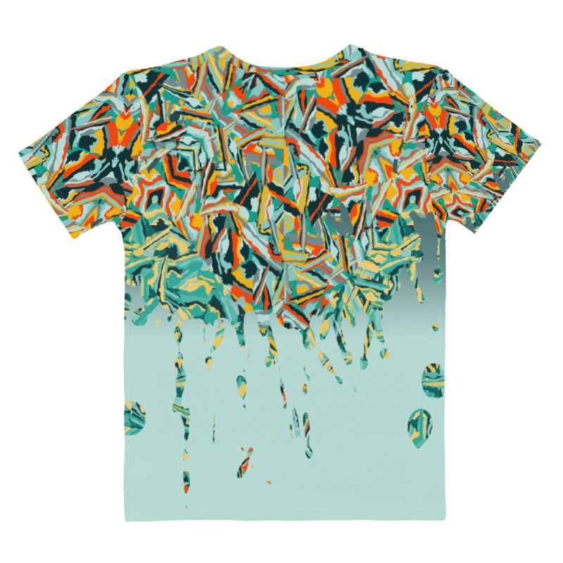 Colorful Destruction | Women's Crew Neck T-Shirt product image (6)