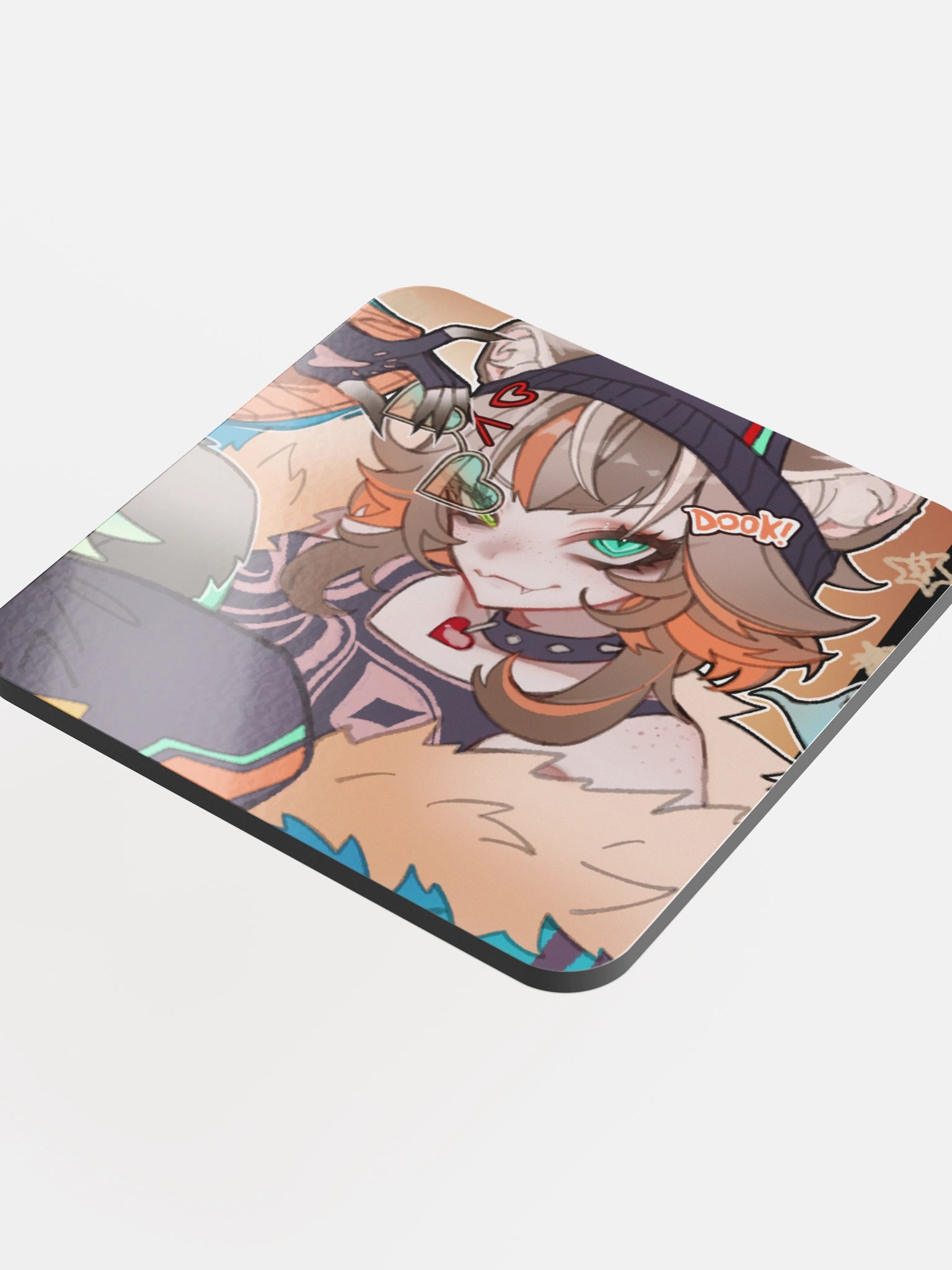 Ferret in the box coaster product image (4)