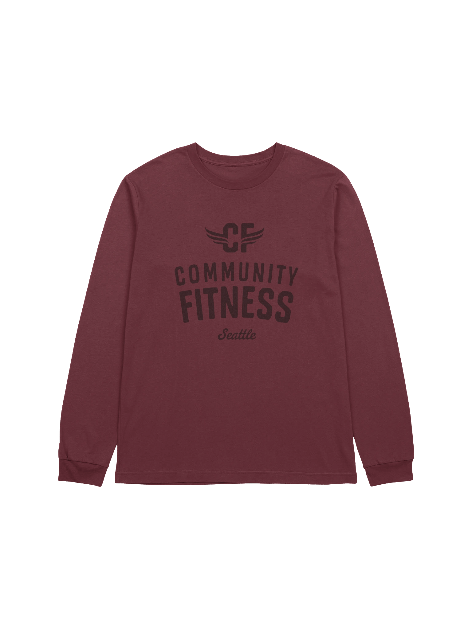 Kaleidoscope Maroon | Long Sleeve product image (1)