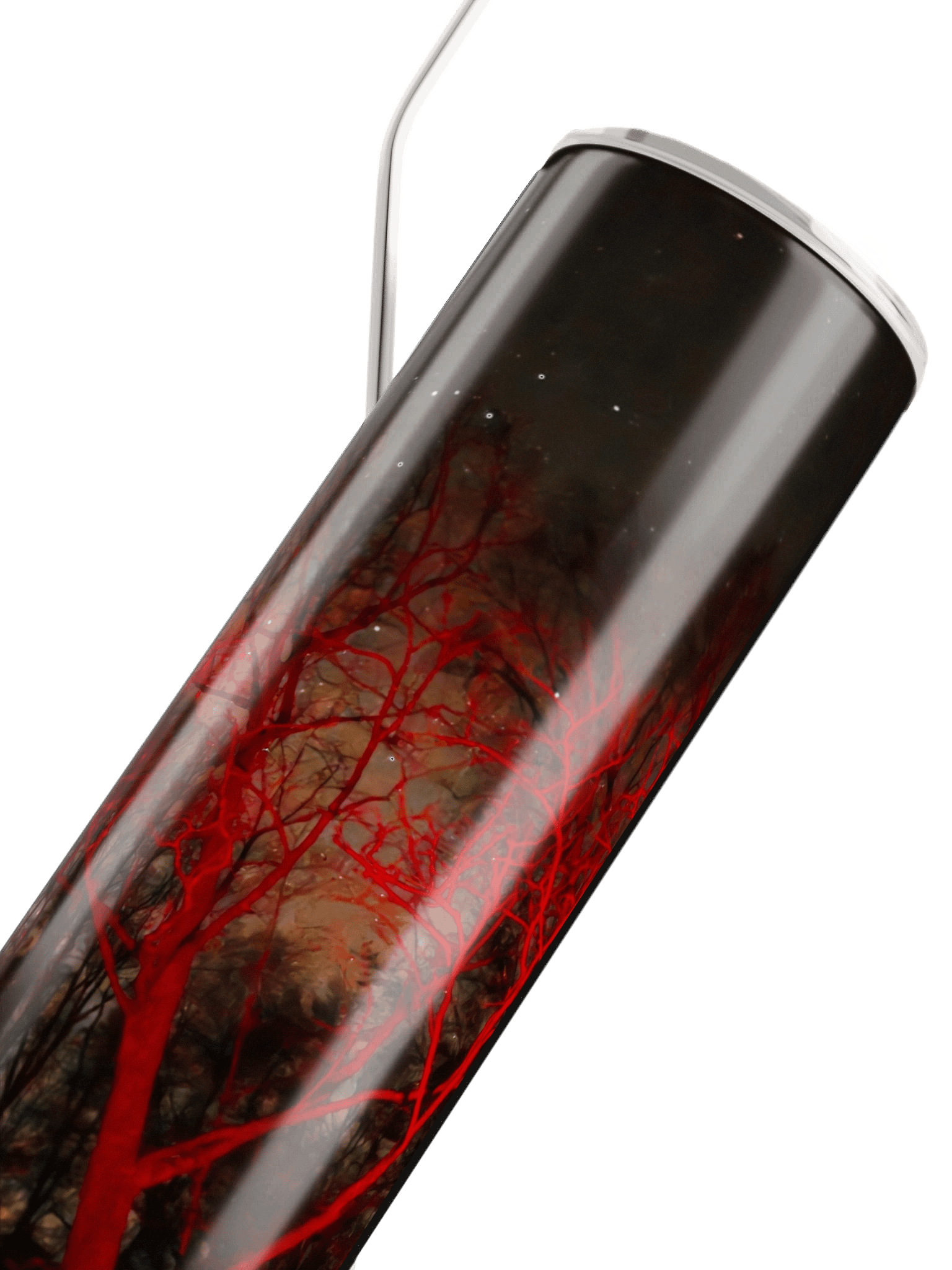 Night Sky Red Forest Stainless Tumbler product image (4)