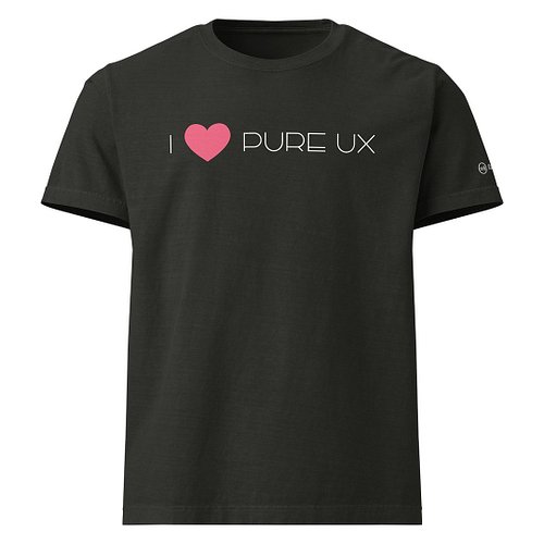 Check out the new I ❤️ Pure UX Oversized Tee from KaizenTees! Get yours today!

https://kaizentees.com/products/i-pure-ux-ove...