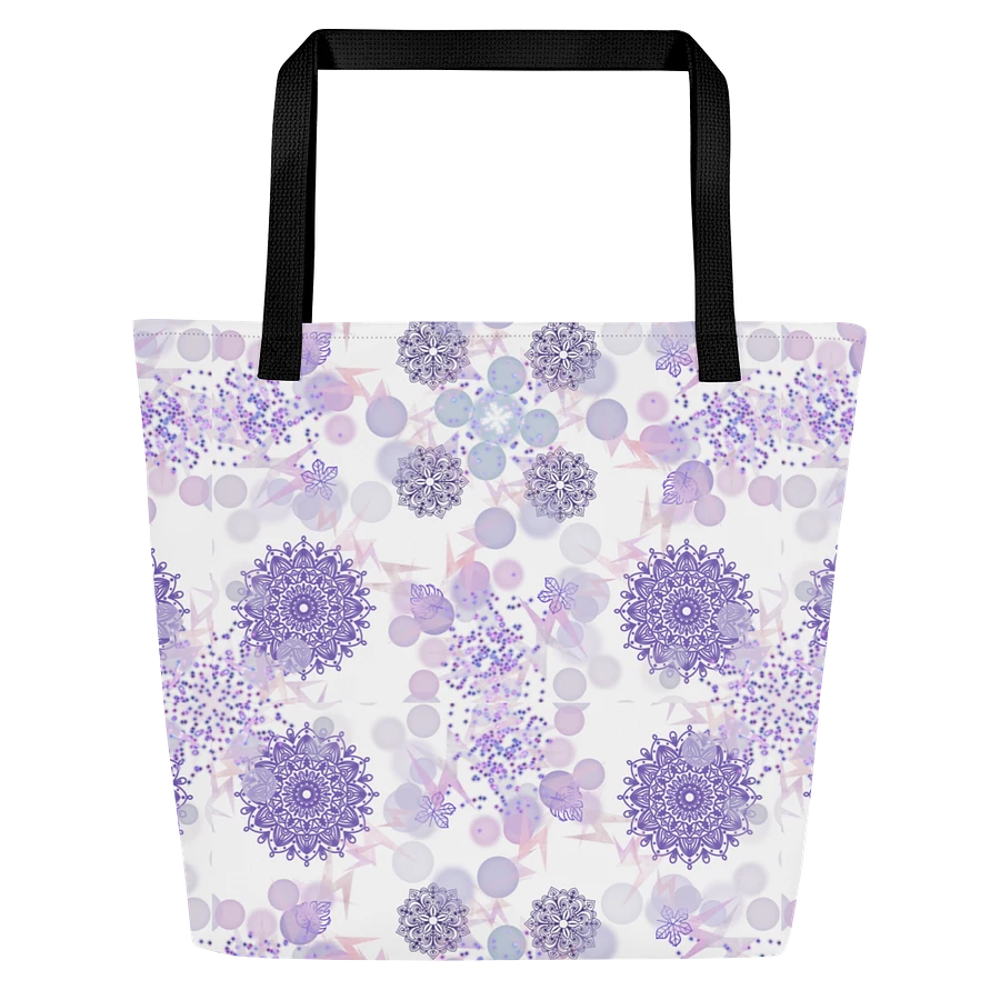 Lilac Mandala Tote Bag product image (2)