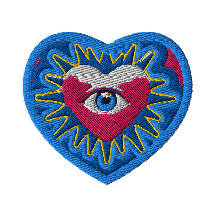 Eye Love You Today Patch Blue product image (1)