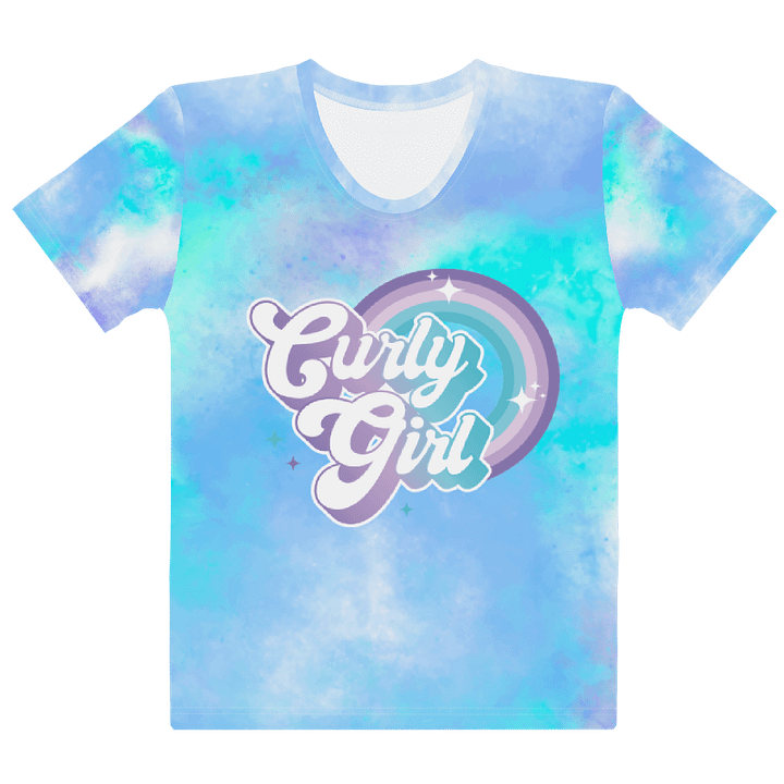 Curly Girl Tie-Dye Tee product image (1)