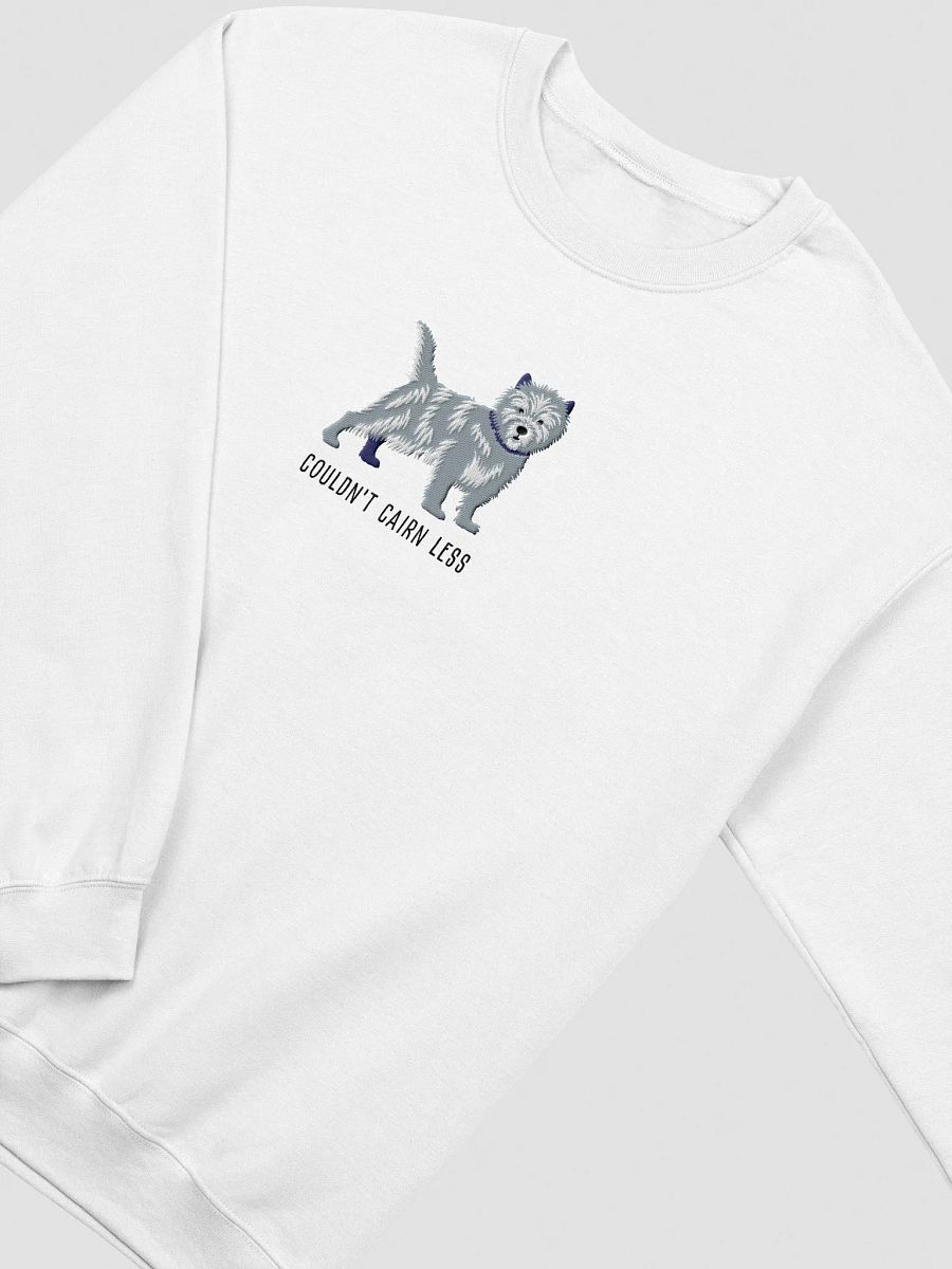 Couldn't Cairn Less Sweatshirt (Embroidered) of a Cairn Terrier(Blue Brindle) product image (18)