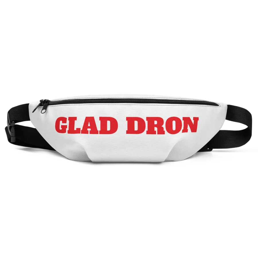 Bold Red GLAD DRON All-Over Fanny Pack product image (7)