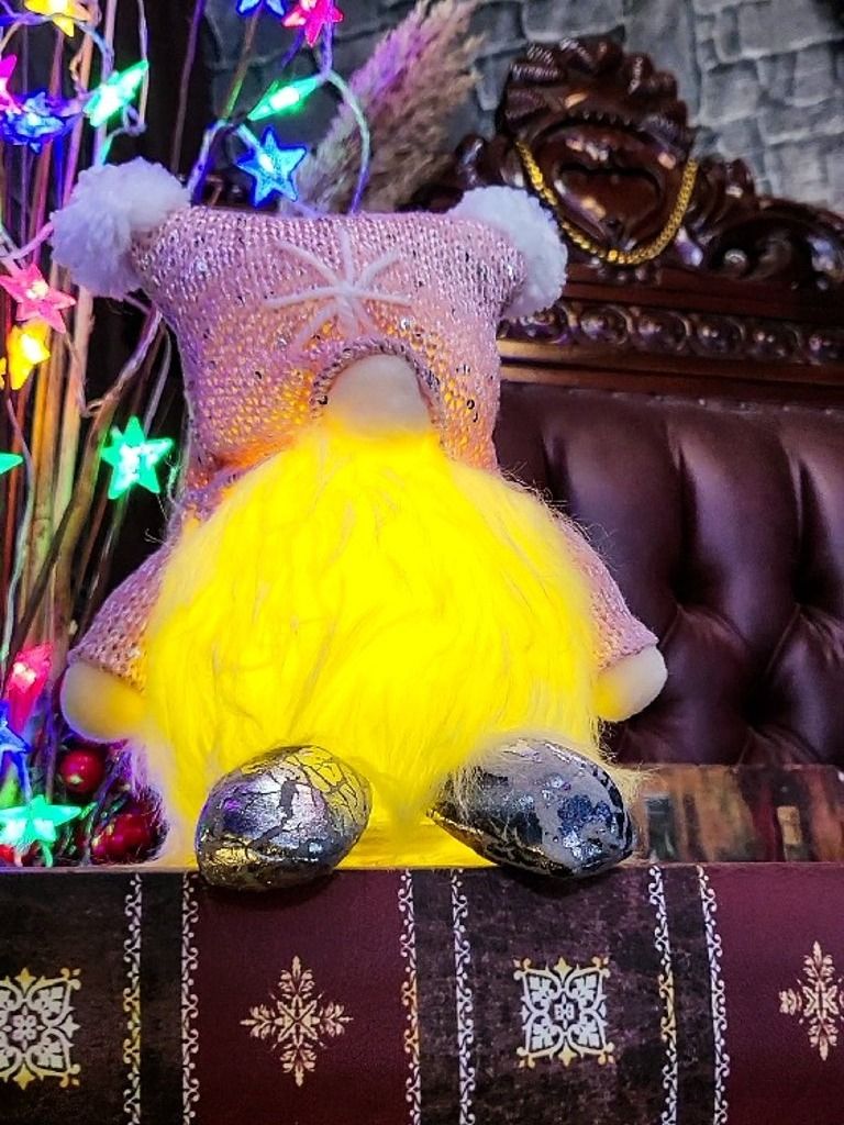 The Armored Kingdom Moonlit Lantern Gnome Plushie - LED Plushie product image (5)