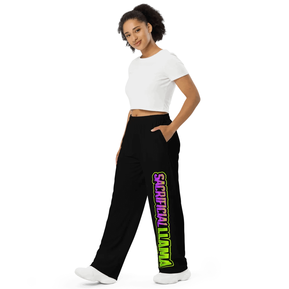 Llama Wide-Leg Pants product image (3)