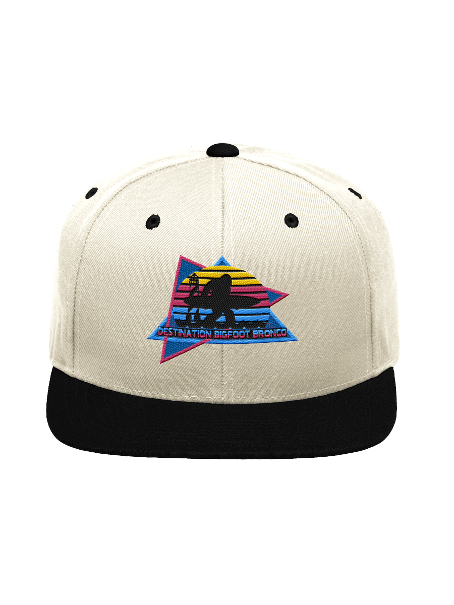 Retro-Inspired Classic Two-Tone Wool Blend Snapback product image (1)