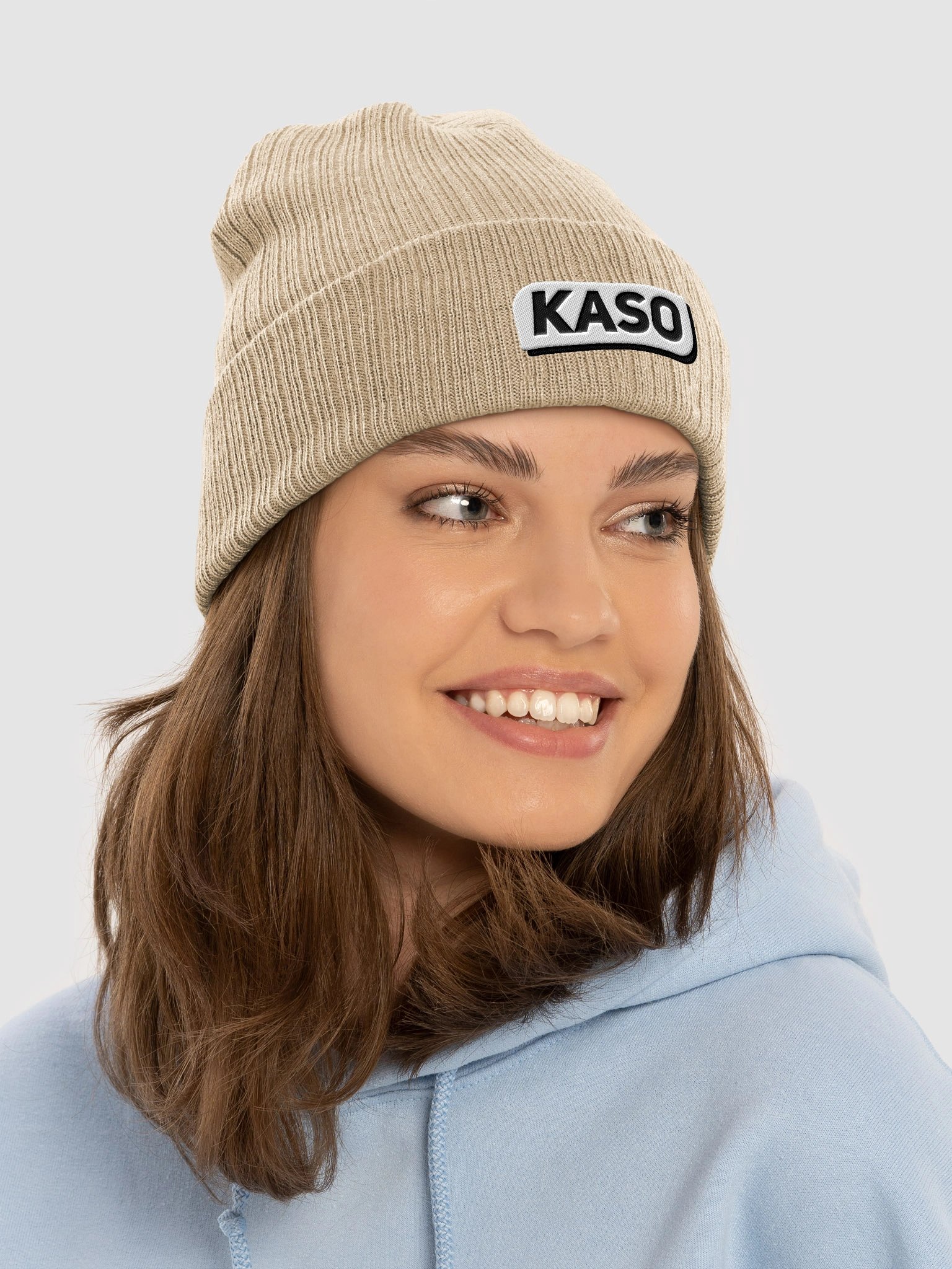 KASO Classic Atlantis Ribbed Knit Beanie product image (7)