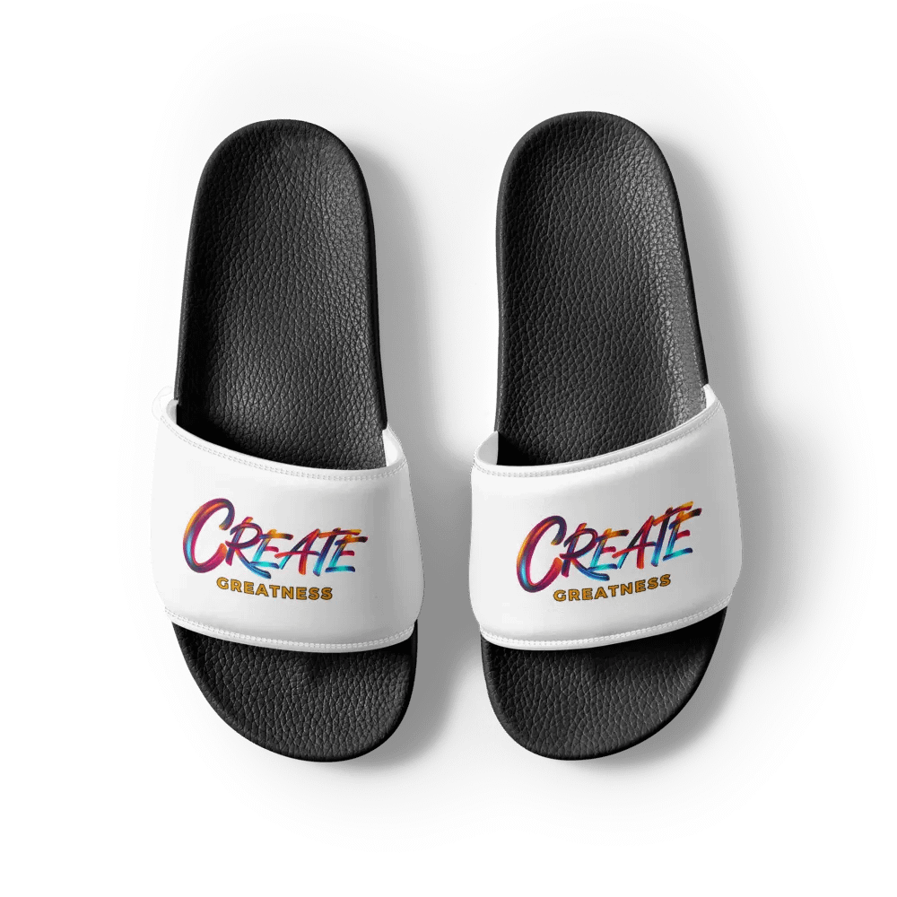 Create Greatness Women's Slides product image (3)