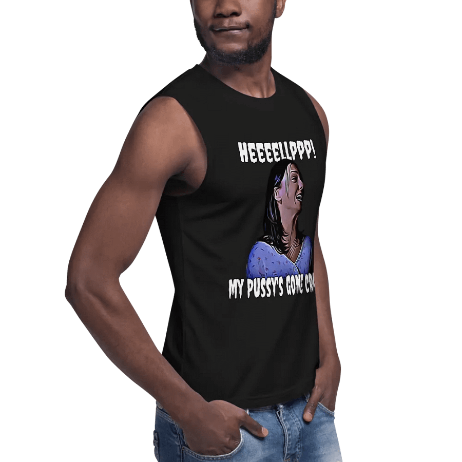 Help! my pussy's gone crazy! Bella+Canvas Muscle Tank product image (3)