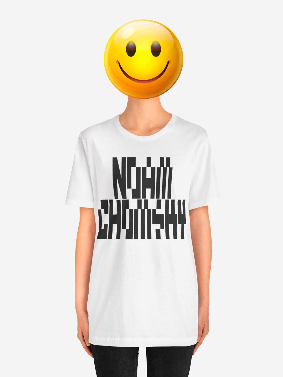 Noam Chomsky Black T-Shirt product image (1)