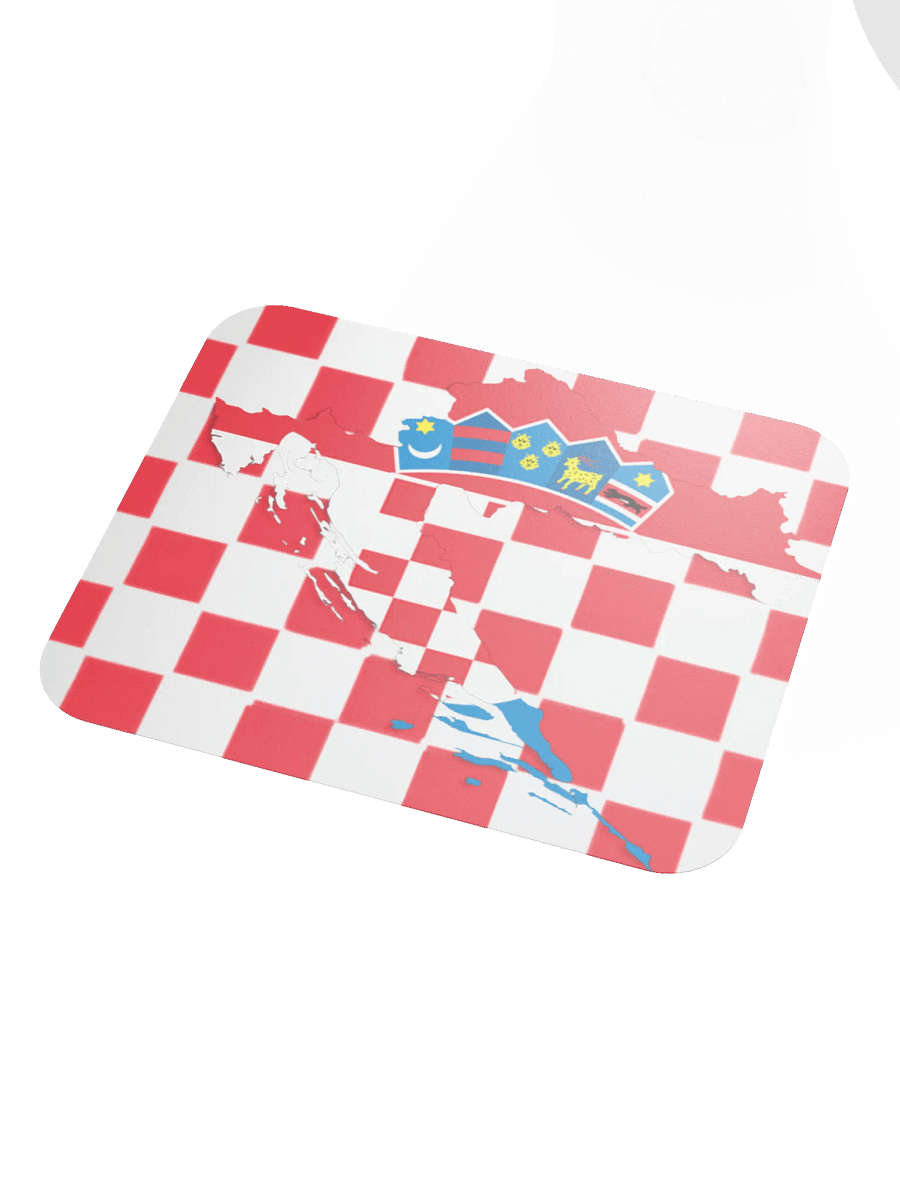 Croatia Pride Mouse Pad product image (3)