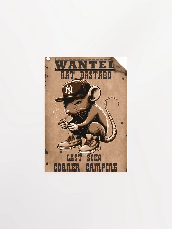 WANTED: Rat Bastard Poster (US, EU, AU, CA) product image (1)