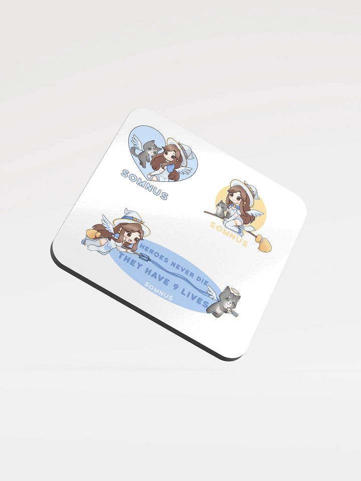 Triple Trouble Cork Coaster product image (1)