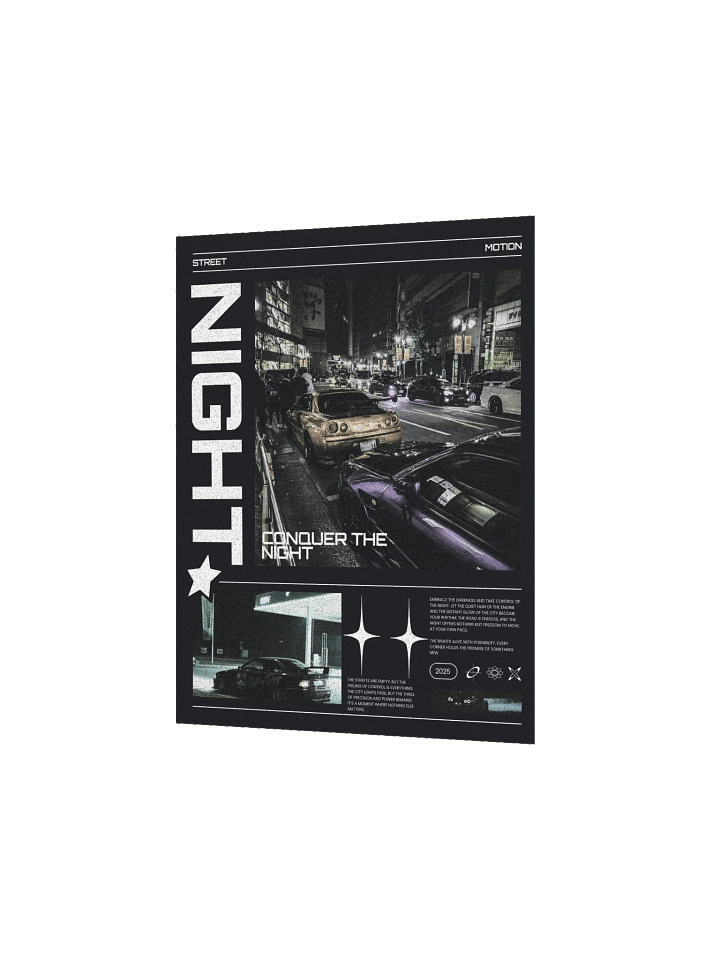 Conquer The Night Poster product image (2)