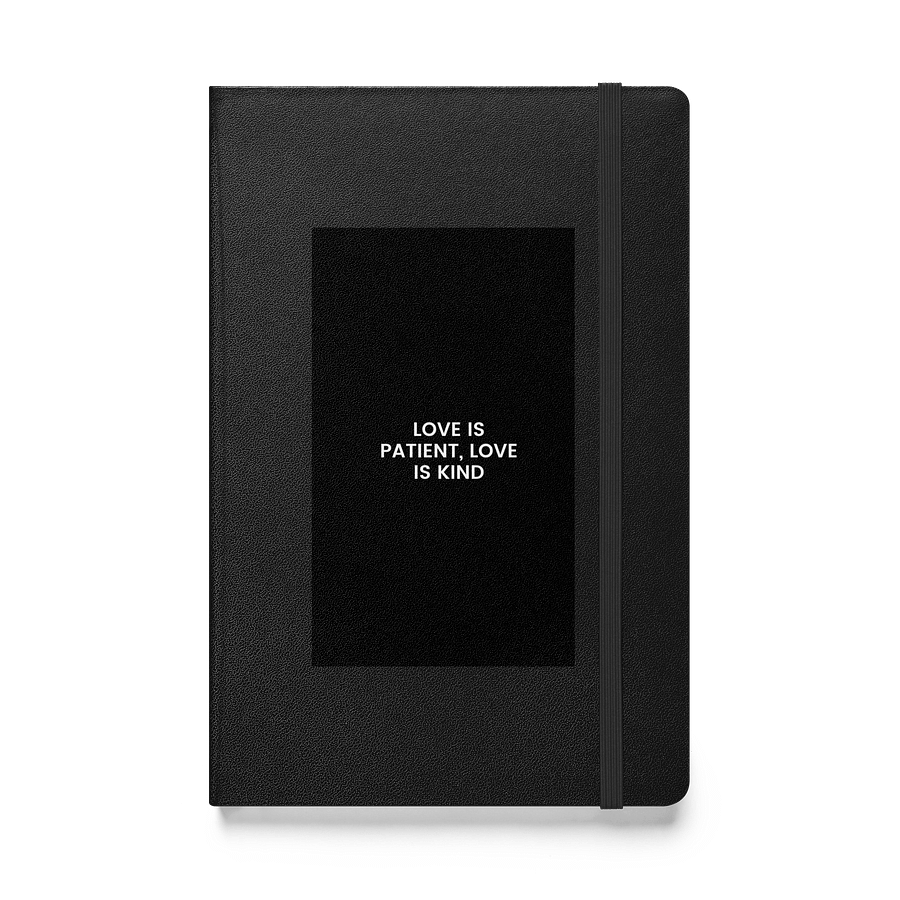 Love is Patient Hardcover Notebook product image (1)