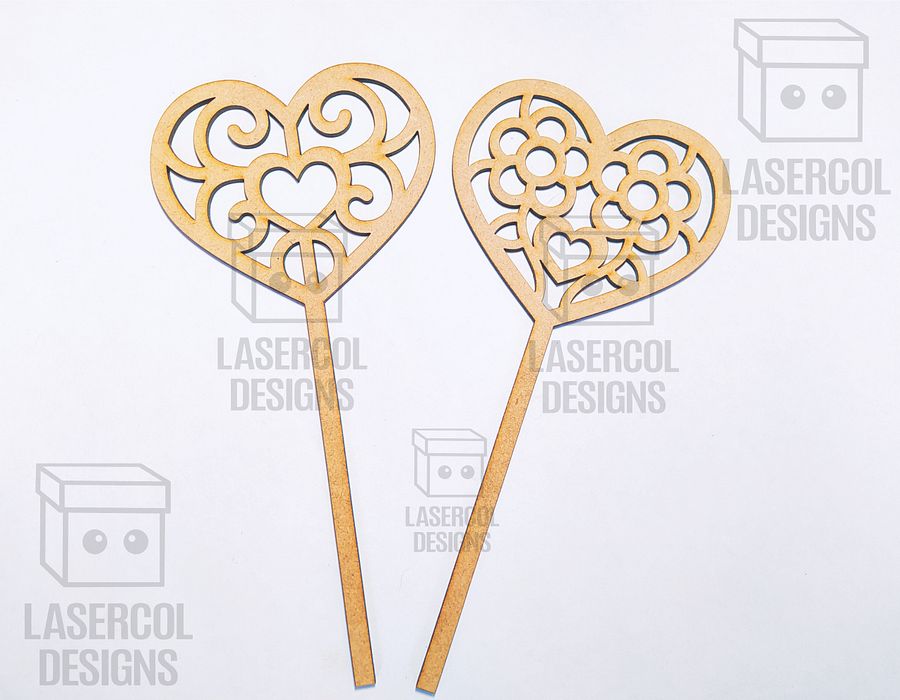 Hearts Set 1 - Laser Cut Files product image (9)