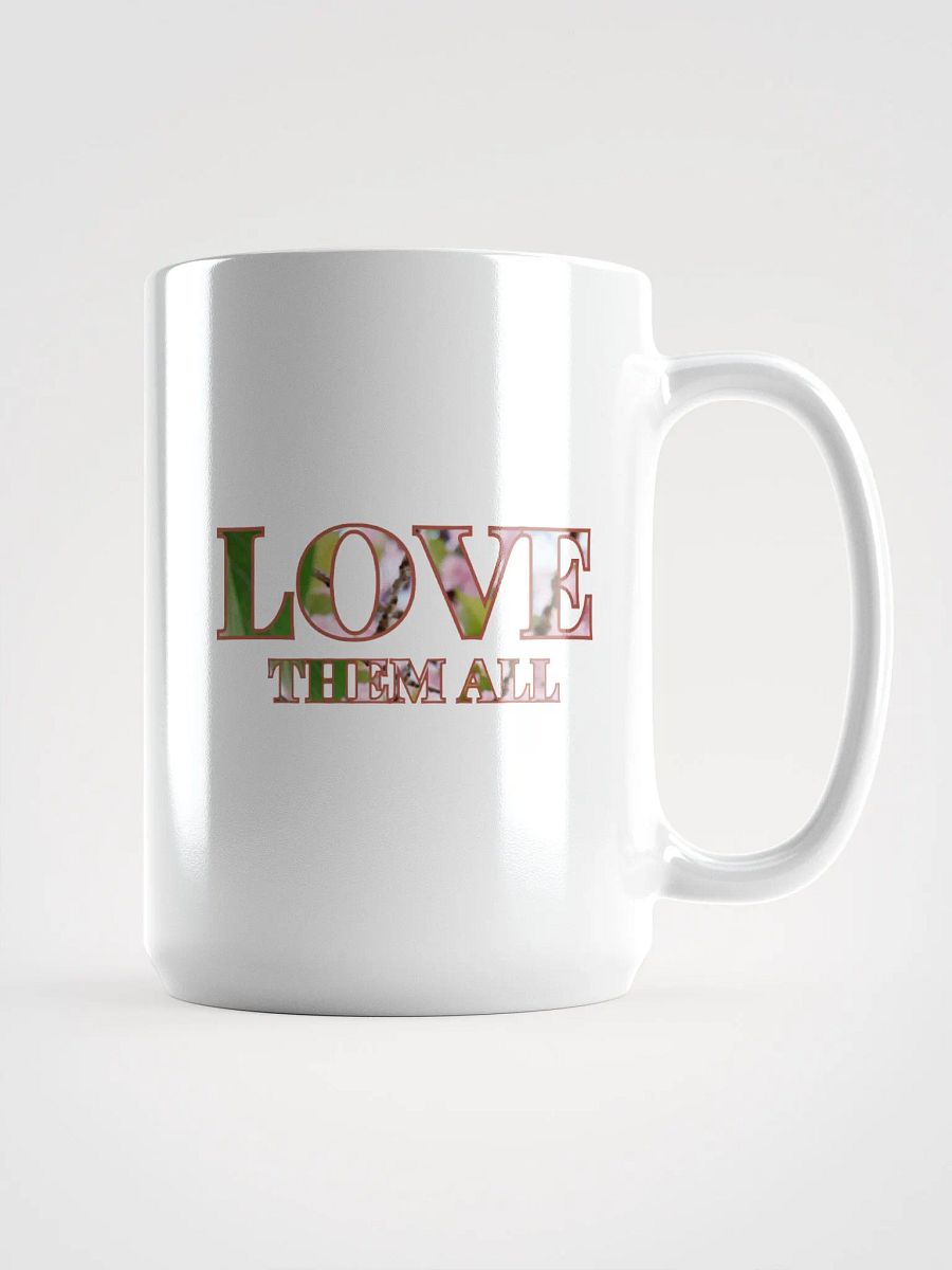 Nature Love White Glossy Mug product image (1)