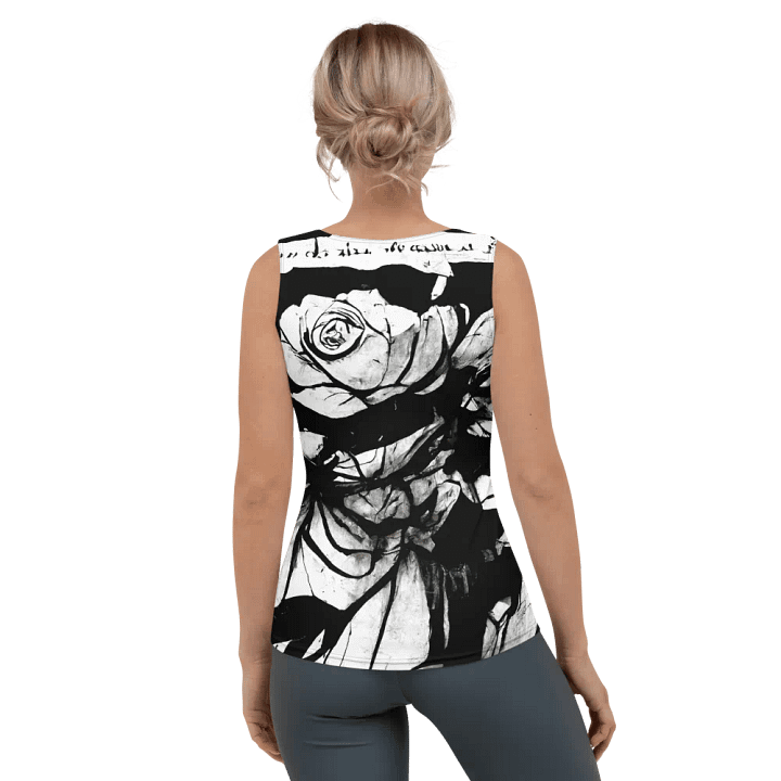 Bloom and Words Women's Tank Top product image (2)