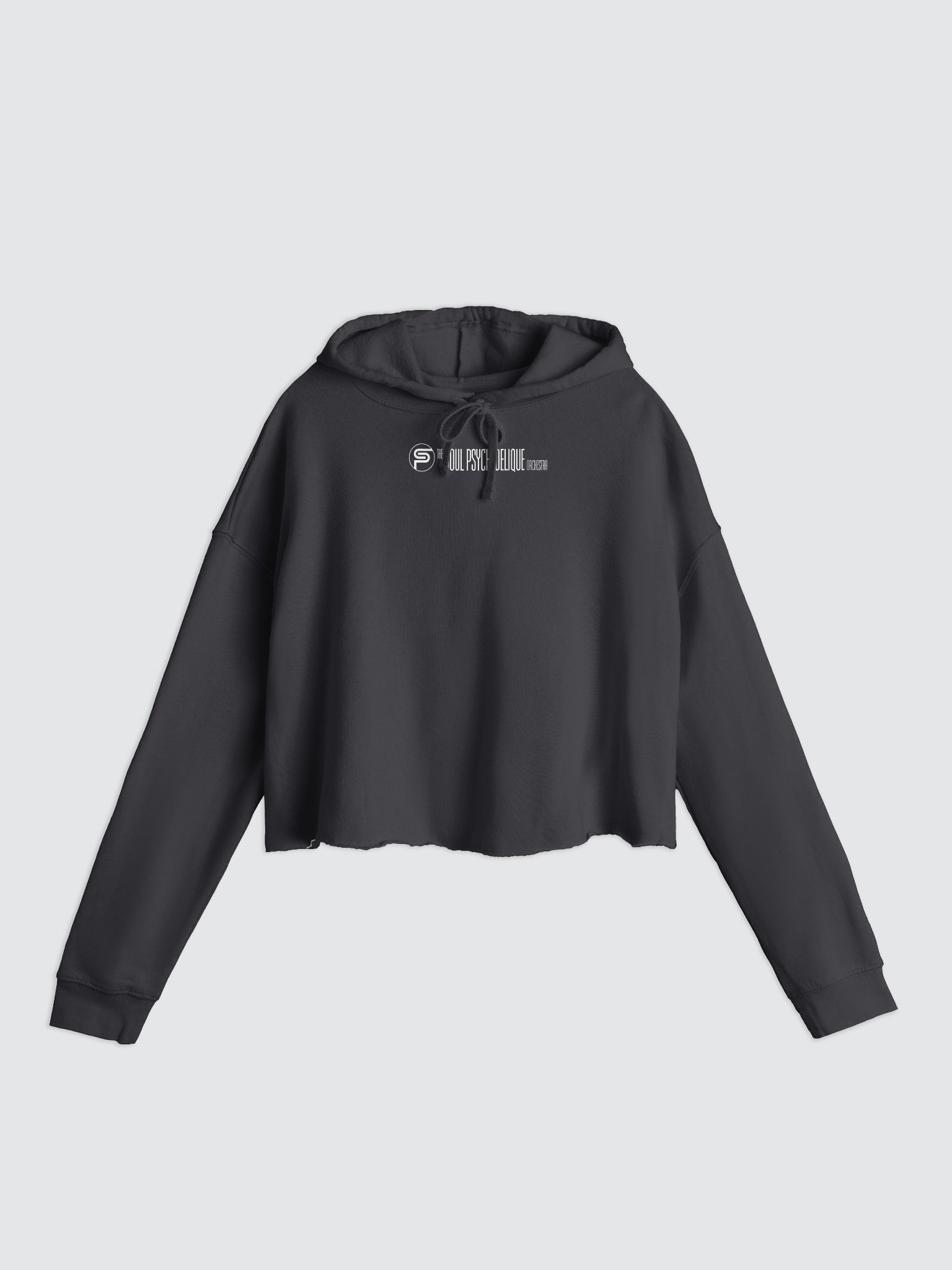 Ladies Crop Top Hoodie product image (1)