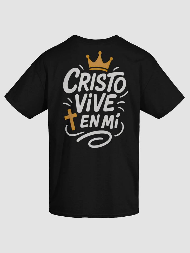 Camiseta Unisex Manga Corta | Cristo vive en mí product image (1)