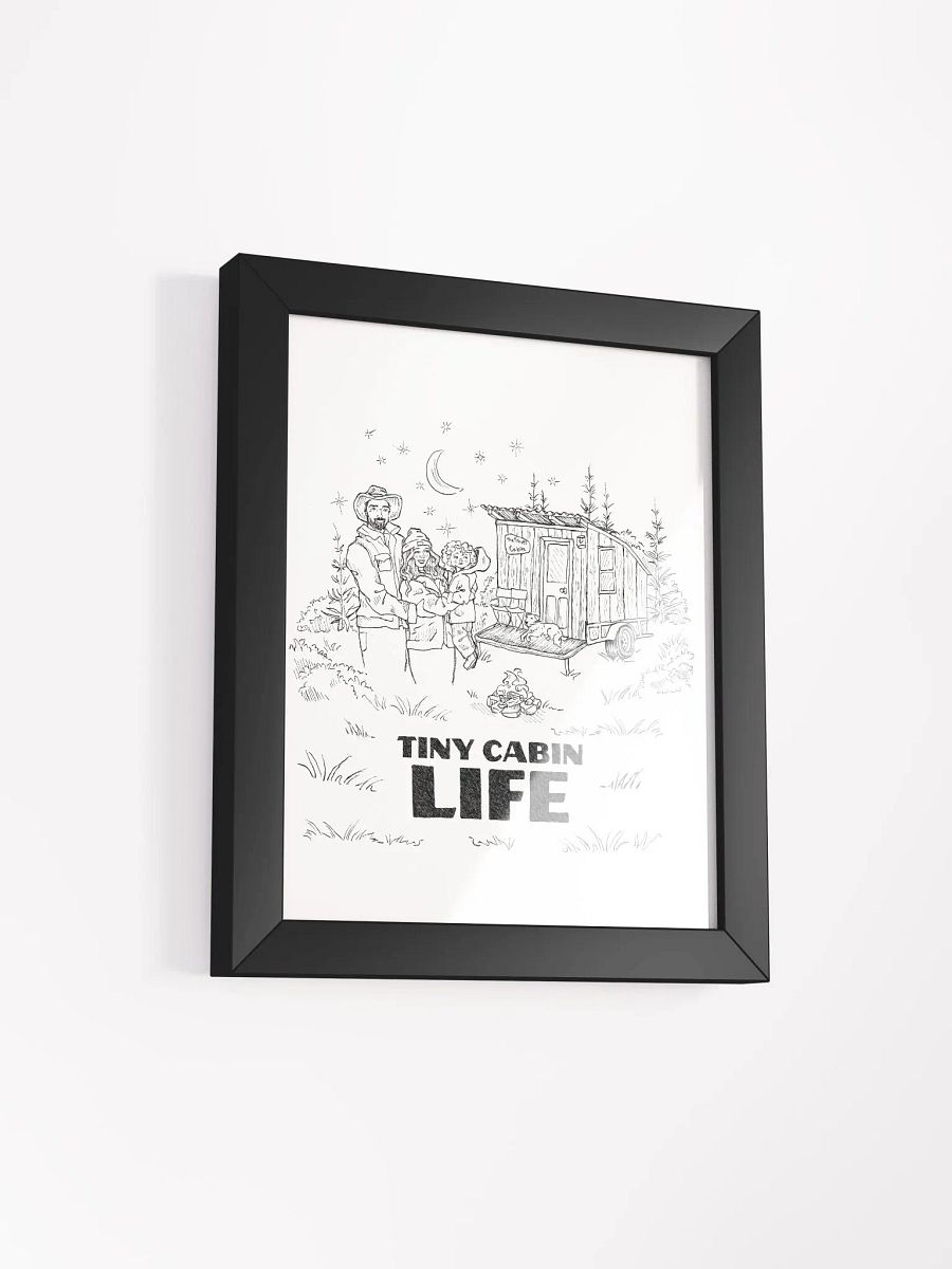 Tiny Cabin Life Poster product image (9)
