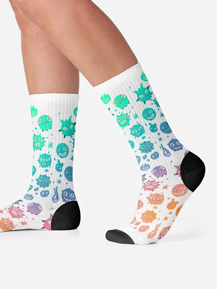 Wild Heart White Socks product image (1)